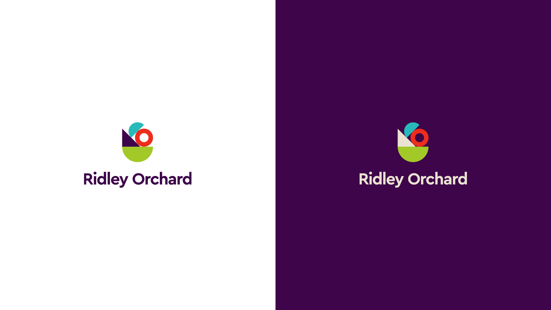 Ridley Orchard Daycare Branding