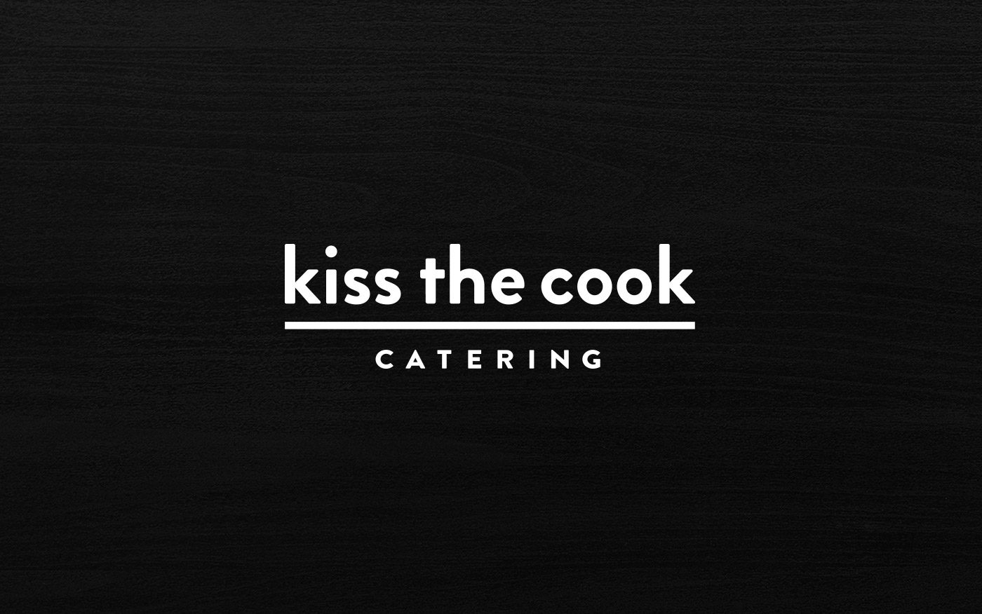Kiss the Cook Catering Branding
