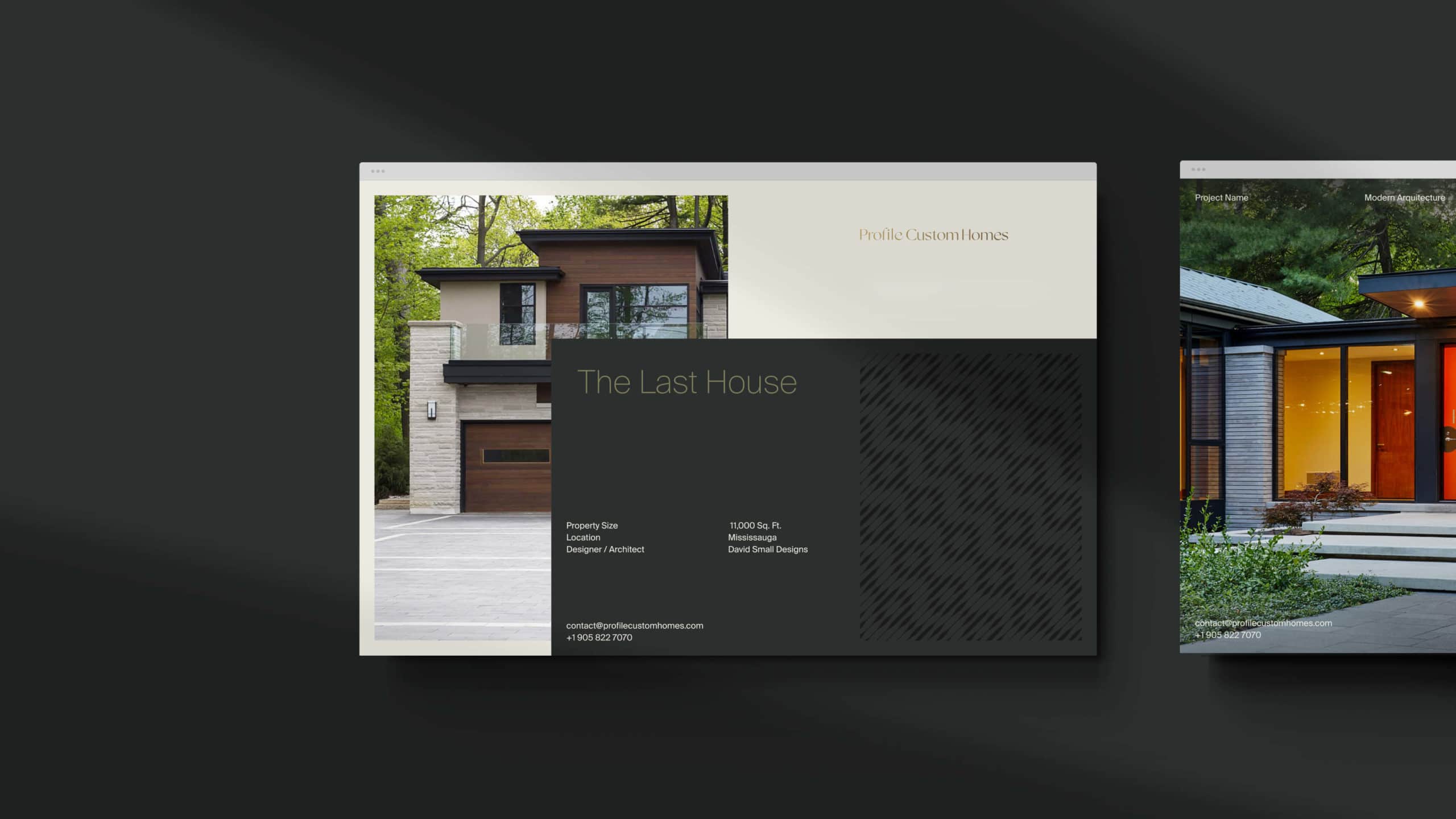 Architectural Branding Website Design